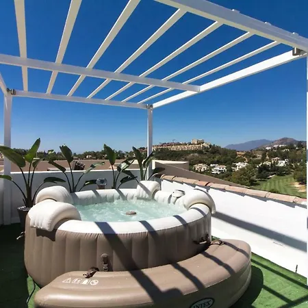Jacuzzi Rooftop Bbq Wifi Pool Music Netflix Games Apartment Benahavis